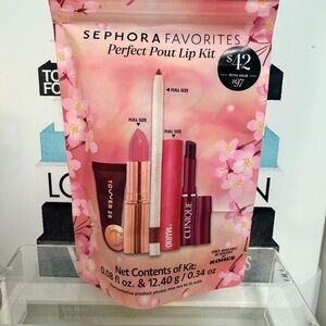 Sephora Favorites Lip Kit with Pink and Red Shades
